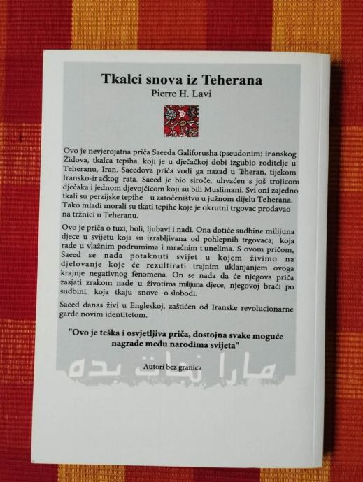 pierre h. lavi - tkalci snova iz teherana - slika 3