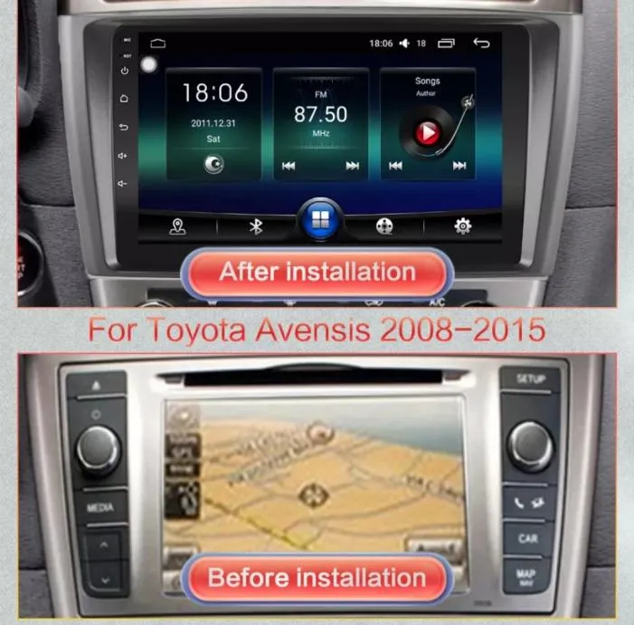 toyota avensis 2008 - 2015 original multimedija android navigacija gps - slika 6