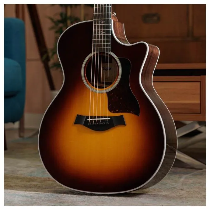 taylor 414ce-r tobacco sunburst top - slika 13