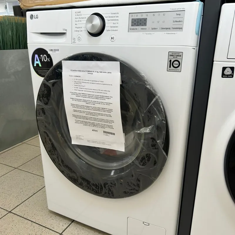 lg perilica rublja serije 5 f4wr4911p, 11 kg, 1400 o/min - slika 2