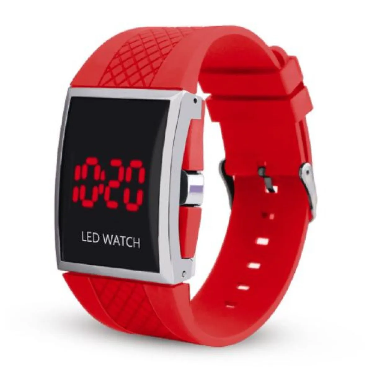led unisex sat s gumenim remenom - slika 3