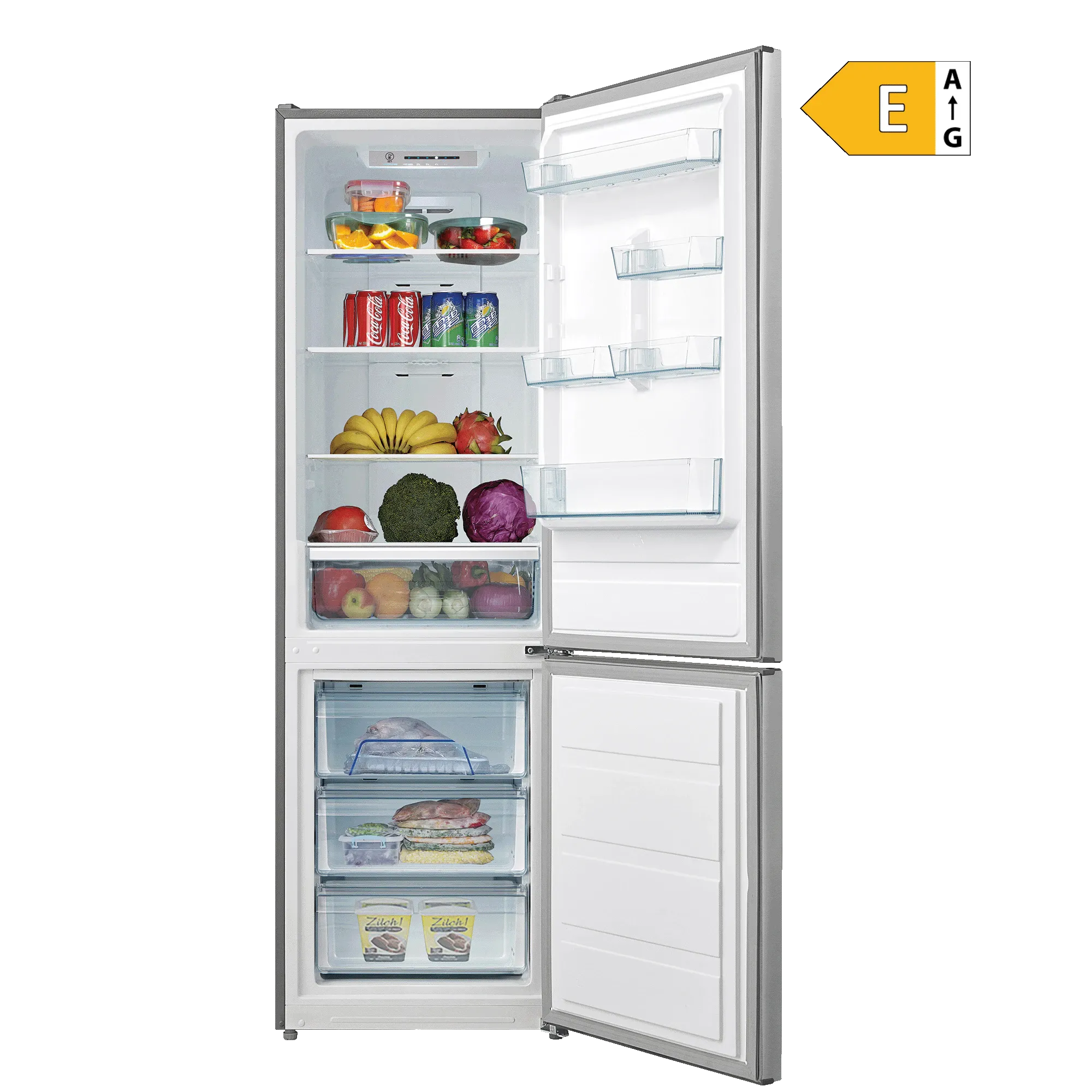 vivax home hladnjak kombinirani cf-310enf x - slika 1