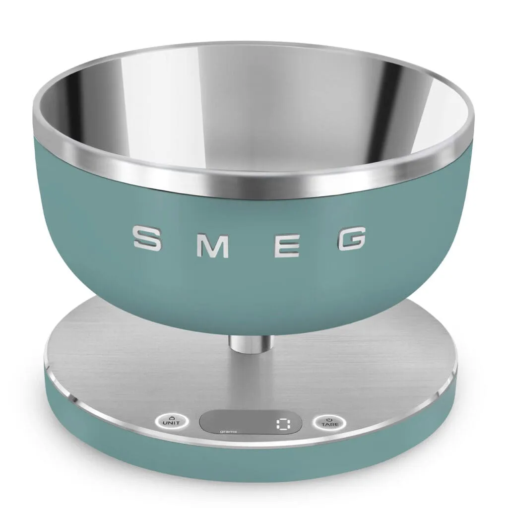 Smeg Digitalna Kuhinjska Vaga Ksc01egmww Smaragdno Zelena Mat - Vinkovci