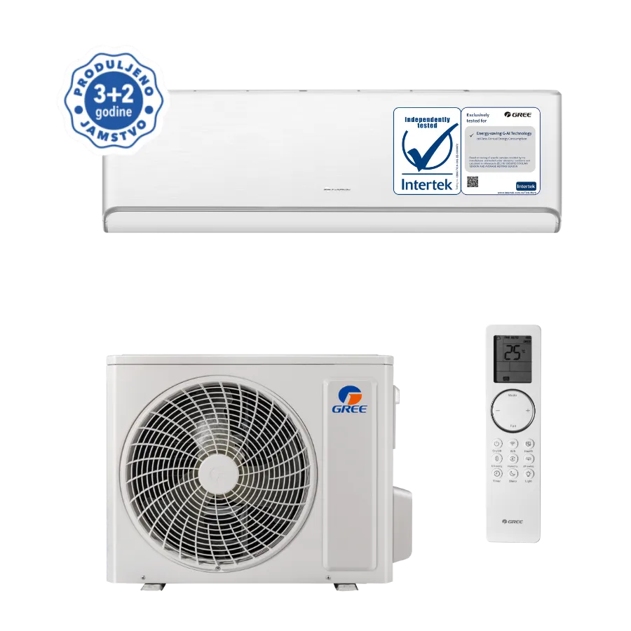 Gree Klima Single Split Airy 7,1/7,8 Kw Bijela - Vinkovci