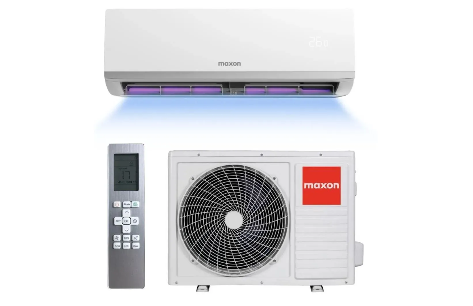 MAXON KLIMA SINGLE ZIDNA COMFORT PURE WIFI 5,3/5,6 MX-18HC011i/MXO-18HC011i - Vinkovci