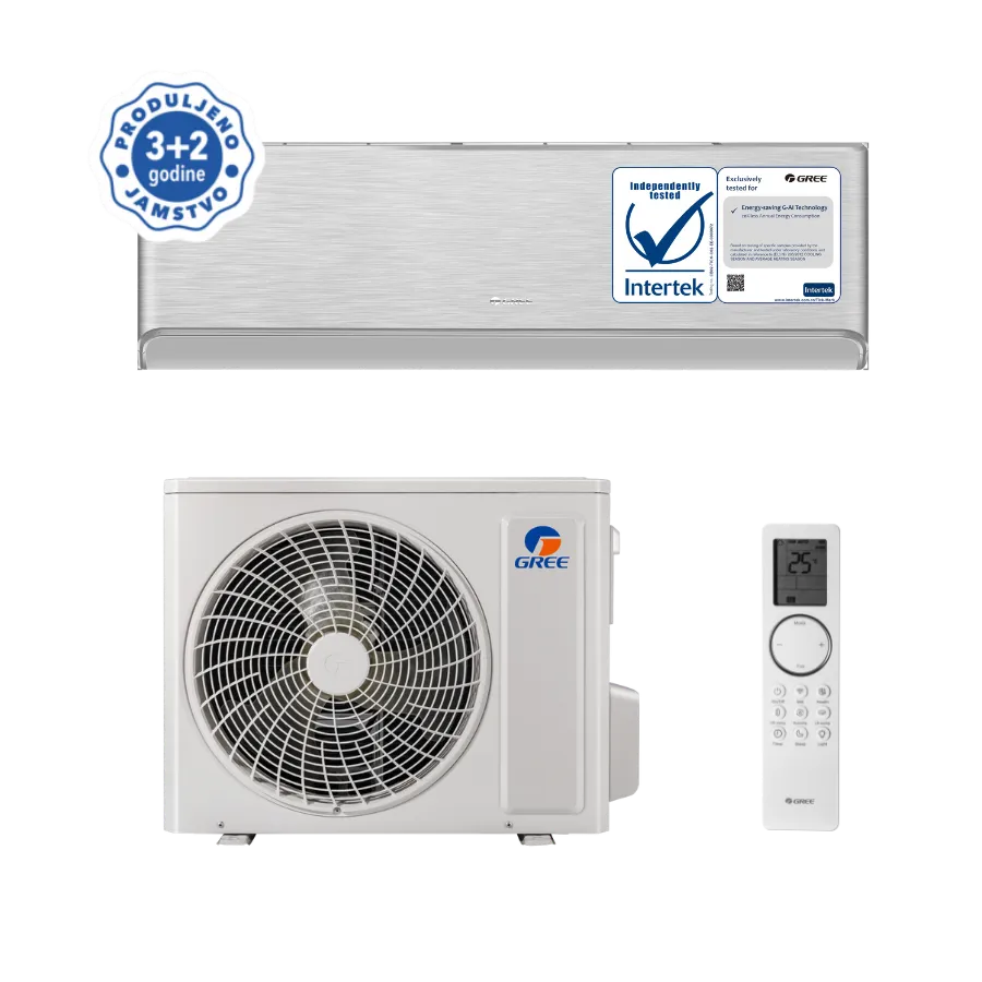 Gree Klima Single Split Airy 3,5/3,8 Kw Siva - Vinkovci