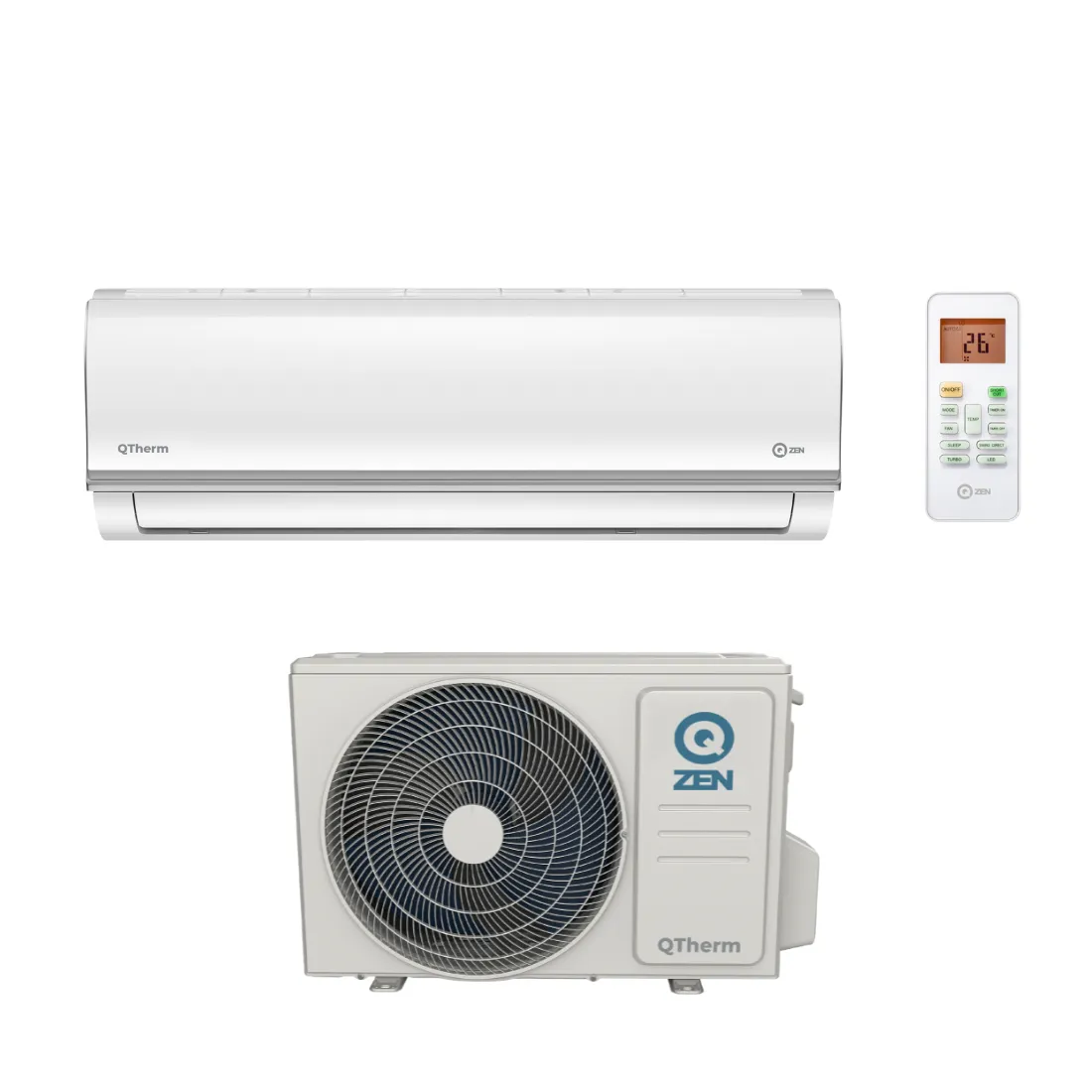 QZEN KLIMA START INVERTER PLUS ZE-09WSE/ZE-09OSE 2,6kW - Vinkovci