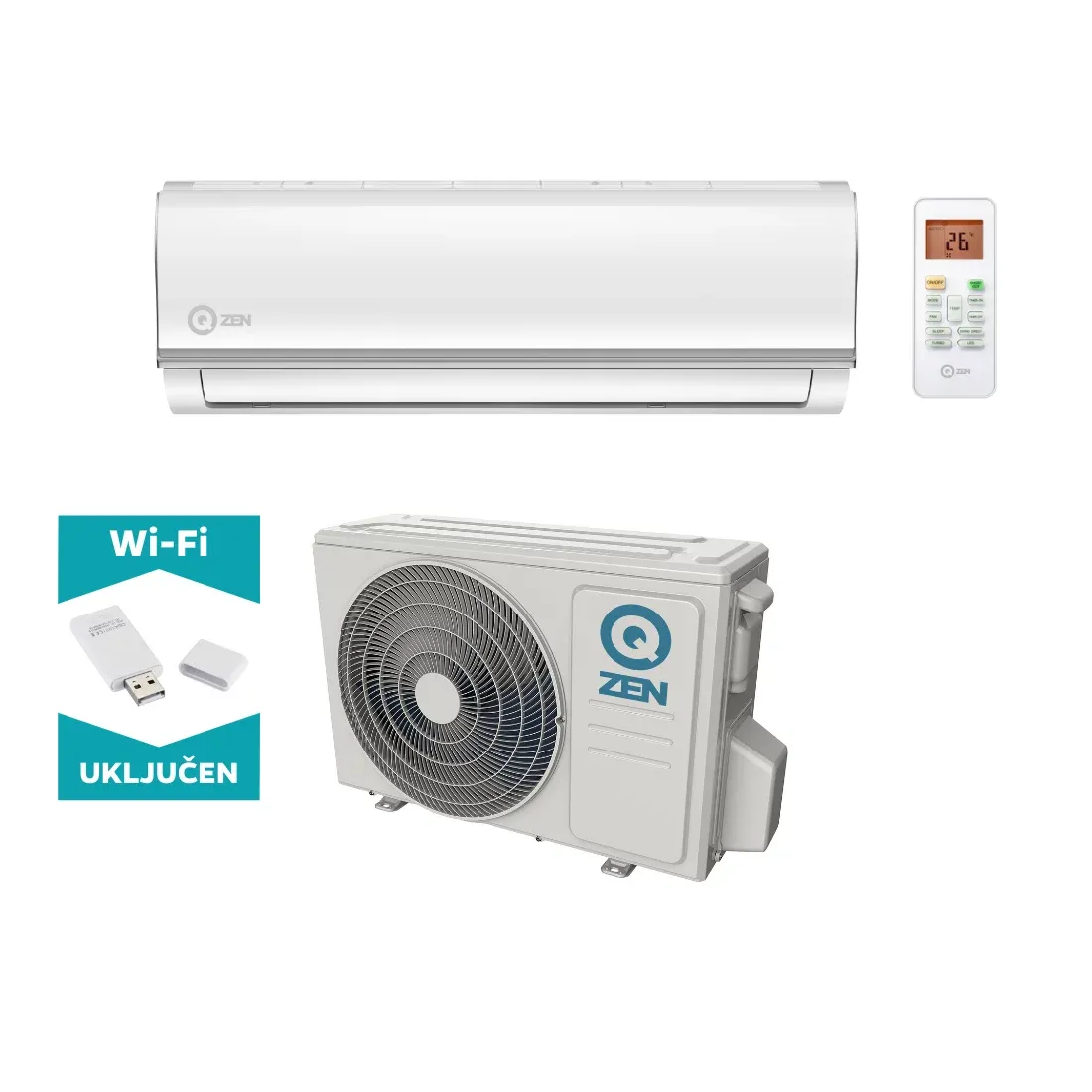 Fujitsu Klima Super Eco Asyg12kmcf/aoyg12kmcc Wifi - Vinkovci
