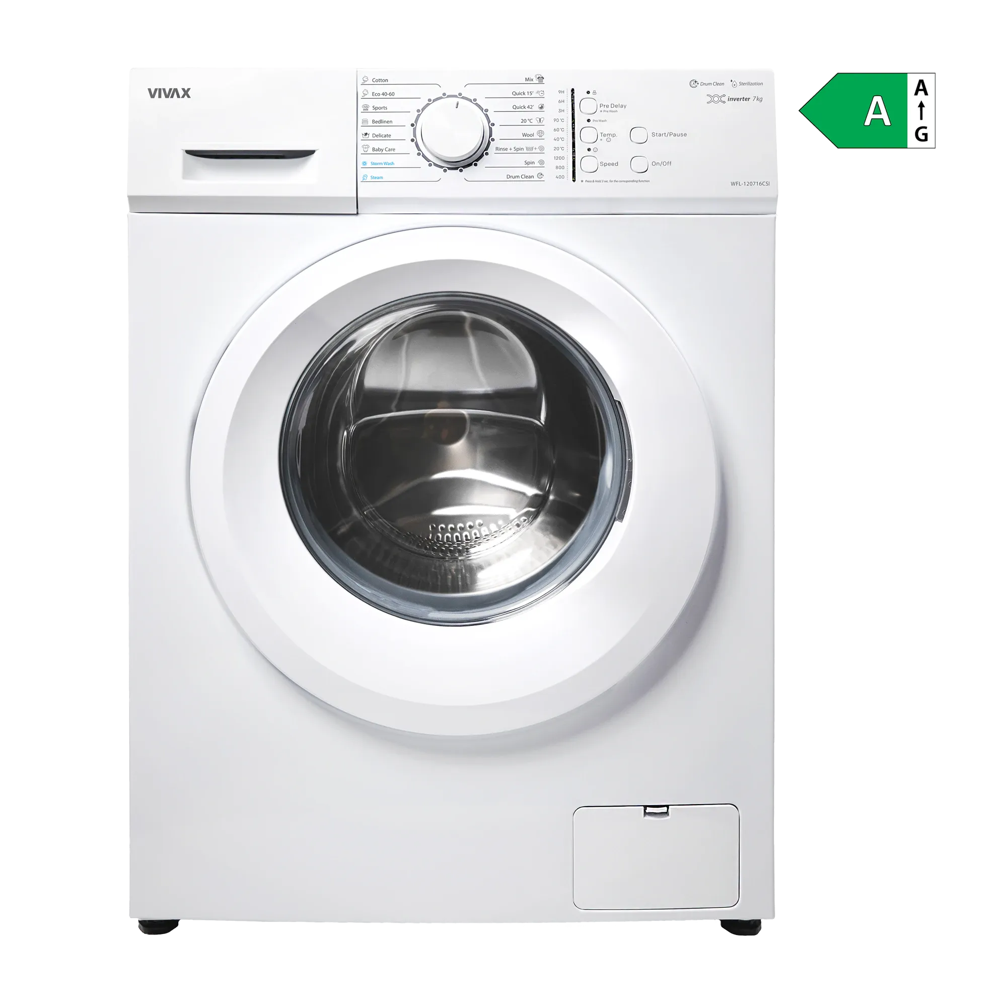 Vivax Home Perilica Rublja Wfl-120716csi - Vinkovci