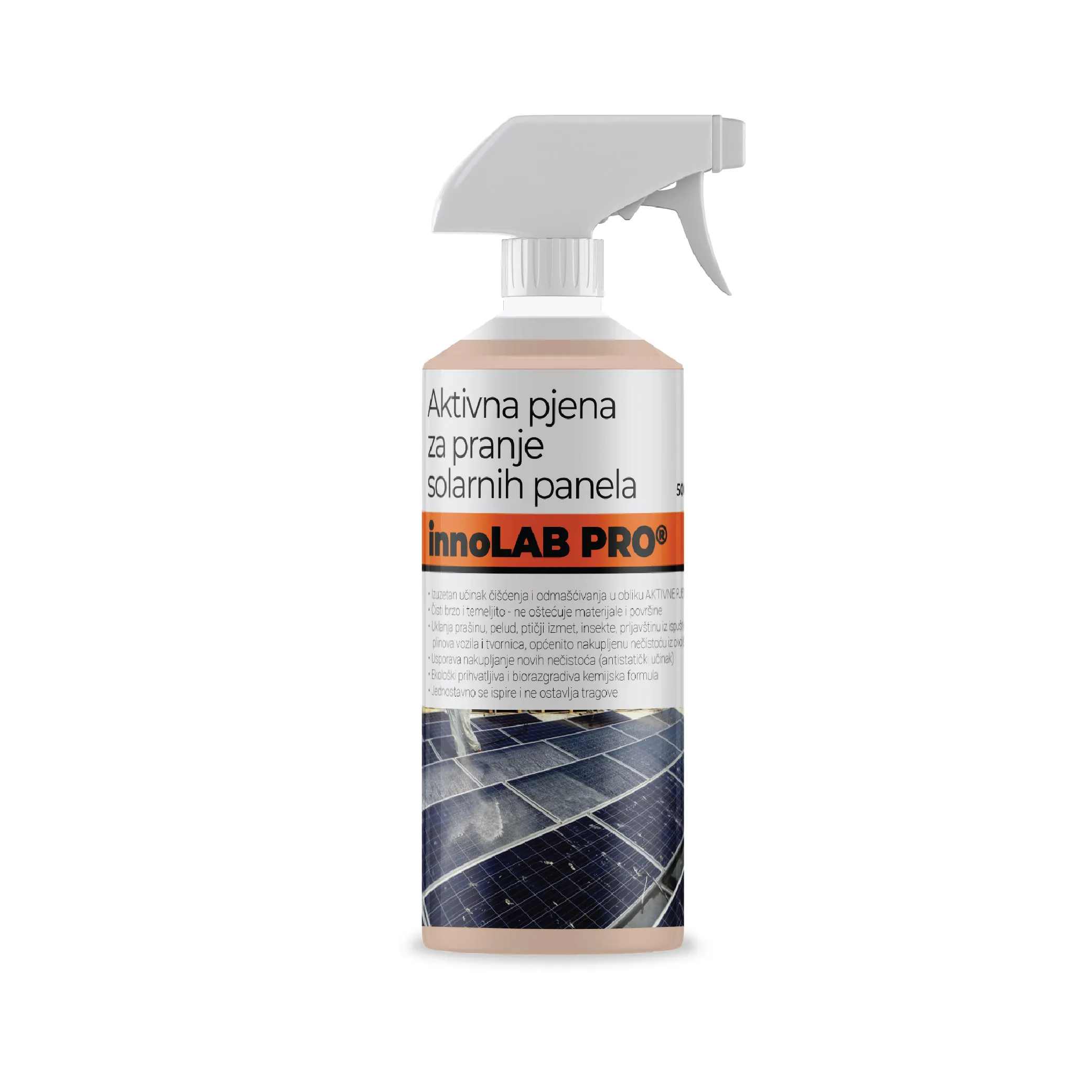 Innolab Aktivna Pjena Za Pranje Solarnih Panela 500ml - Vinkovci