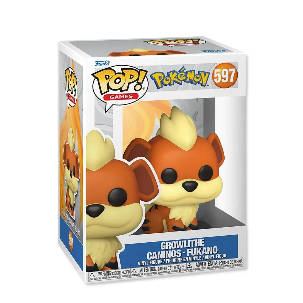 Funko Pop! Games: Pokémon – Growlithe #597 - Zagreb