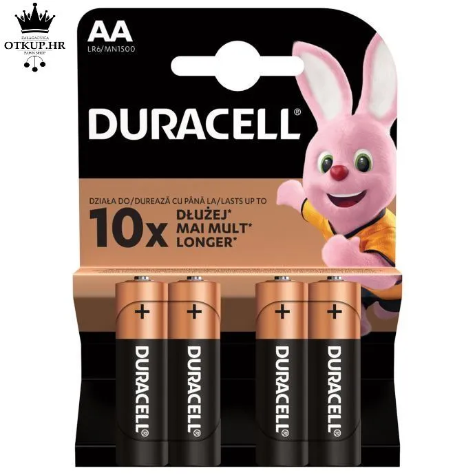 Duracell Baterije Aa Lr6, R1 Rate! - Zagreb
