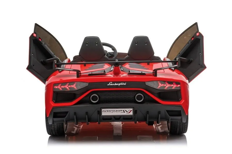 licencirani auto na akumulator lamborghini aventador - crveni - slika 9