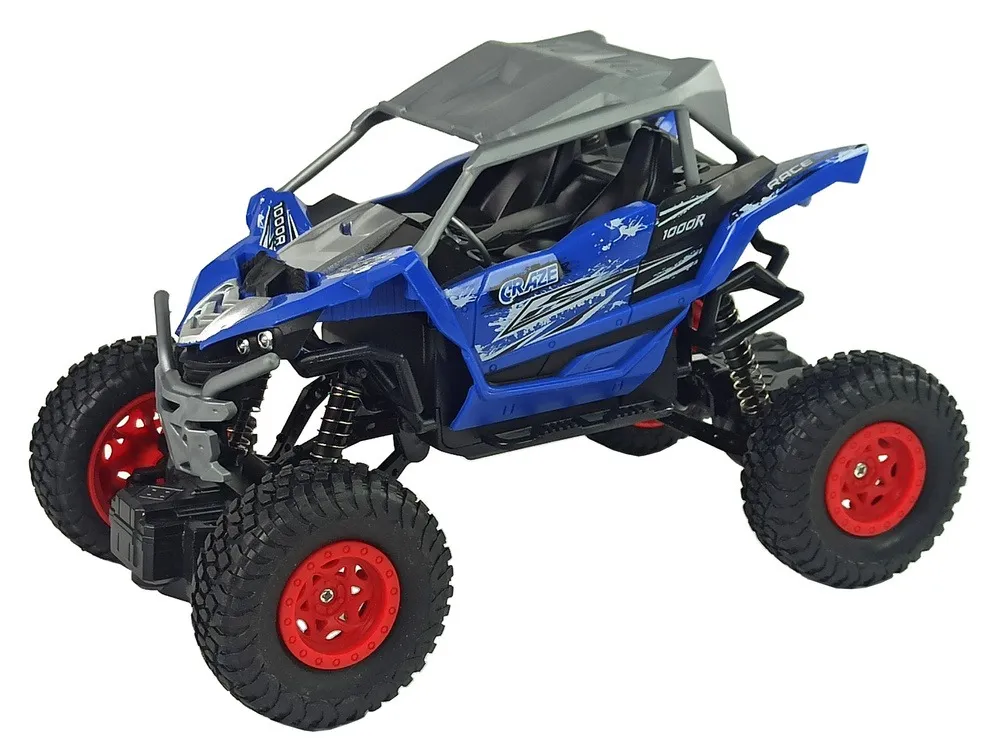 off-road remote controlled 2.4 ghz 1:16 blue - slika 2