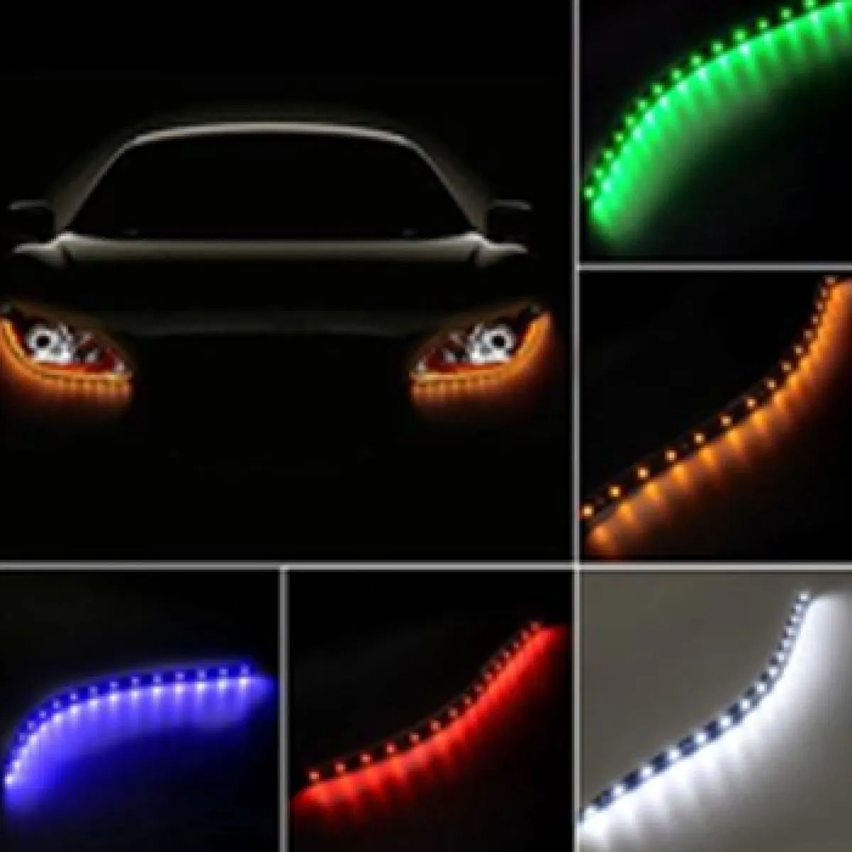 Led silikonska traka za farove- 1 par- novo u ponudi! - Zagreb