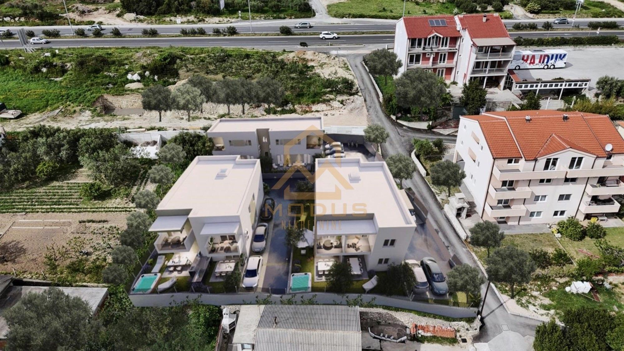 Kaštel Sućurac / Dvosoban stan s vrtom - Kaštel Sućurac, Kaštela