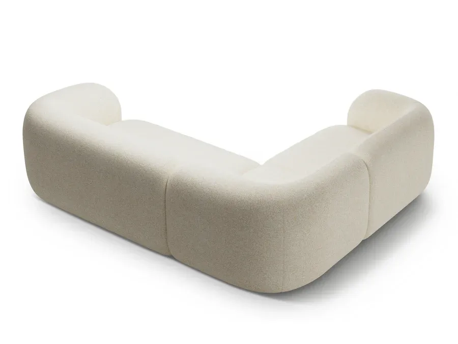 kutna garnitura kate, 252x220cm, materijal: strukturirana tkanina - slika 3