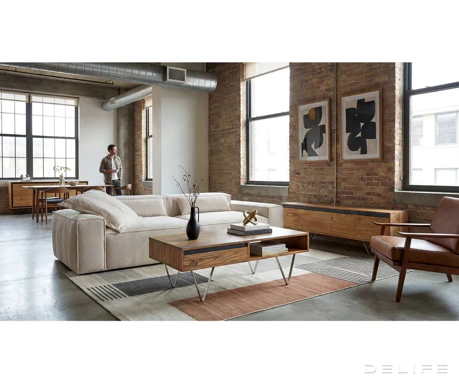 klub stolić stonegrace 115x60cm, materijal: bagrem - slika 5