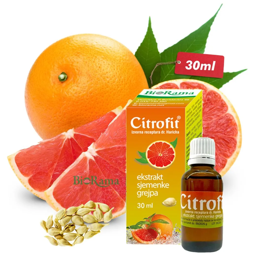 Citrofit ekstrakt sjemenki grejpa za imunitet 30ml - Virovitica
