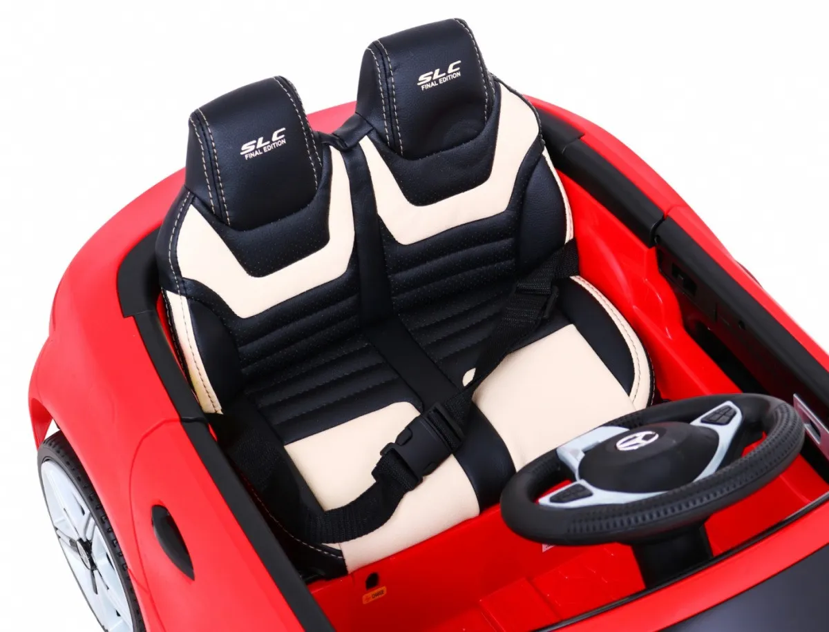 licencirani auto na akumultor mercedes slc300 - crveni - slika 9