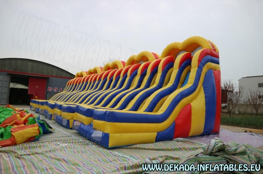 tobogan na napuhavanje 7m x 4m x 6m- napuhanac - slika 2