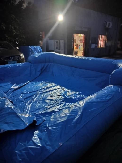tobogan na napuhavanje s bazenom -novo-odmah dostupno - slika 6