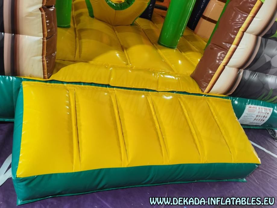 tobogan na napuhavanje - dino park - 7m x 5m- napuhanac - novo - slika 7