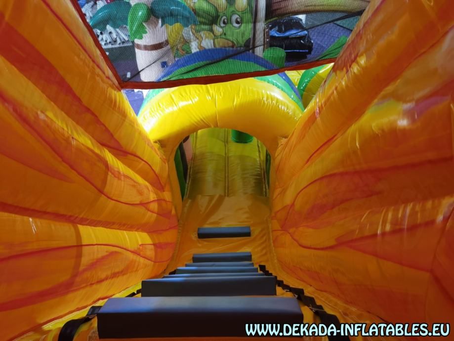 tobogan na napuhavanje - dino park - 7m x 5m- napuhanac - novo - slika 8