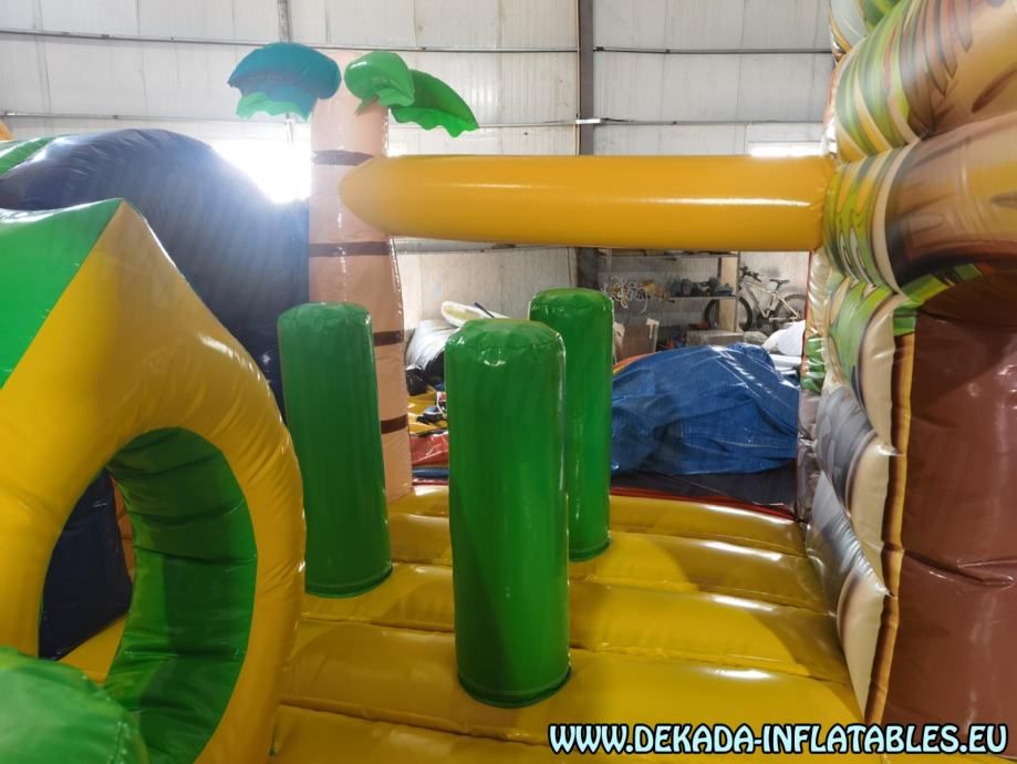 tobogan na napuhavanje - dino park - 7m x 5m- napuhanac - novo - slika 9