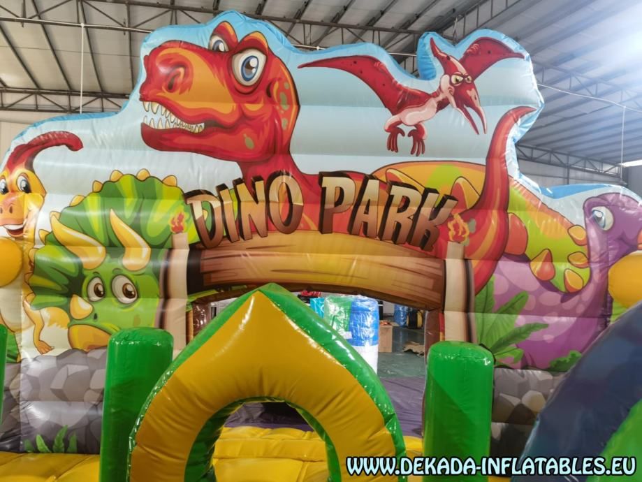 tobogan na napuhavanje - dino park - 7m x 5m- napuhanac - novo - slika 10