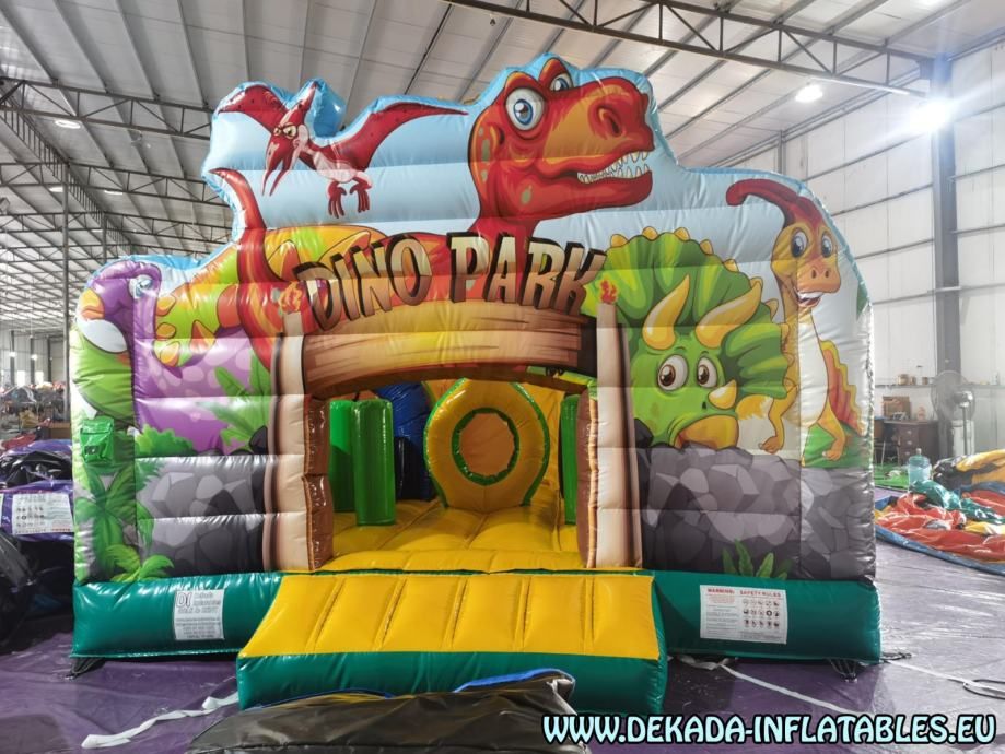 tobogan na napuhavanje - dino park - 7m x 5m- napuhanac - novo - slika 15