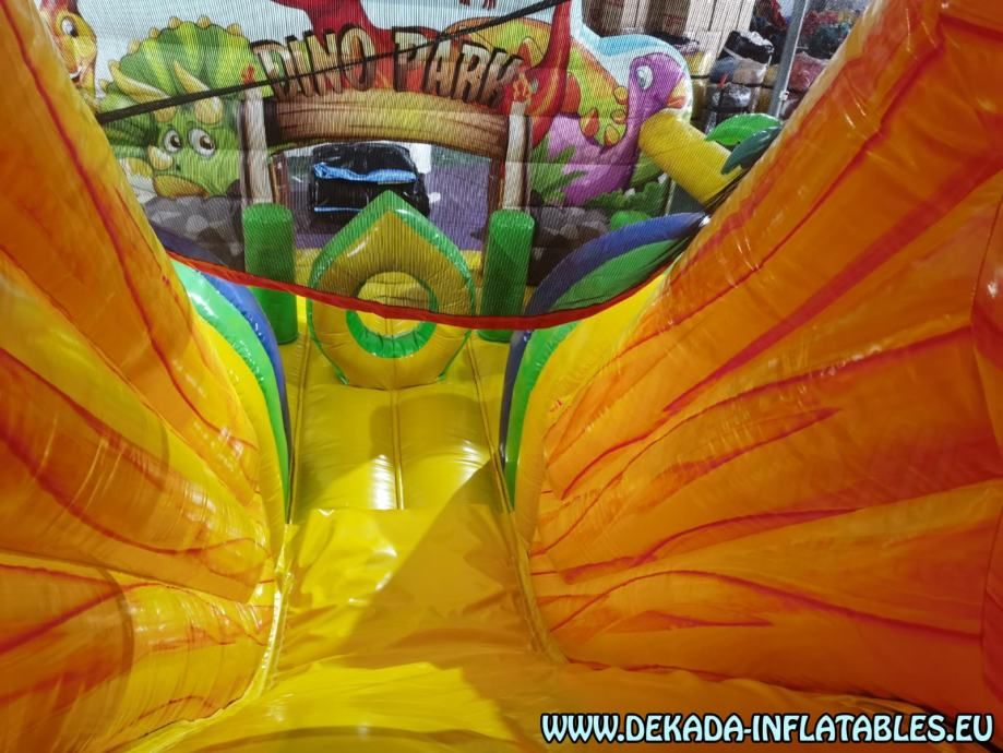 tobogan na napuhavanje - dino park - 7m x 5m- napuhanac - novo - slika 17