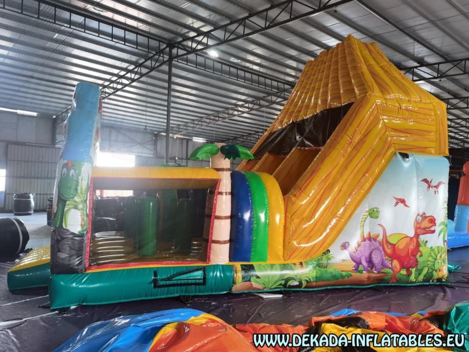 tobogan na napuhavanje - dino park - 7m x 5m- napuhanac - novo - slika 18