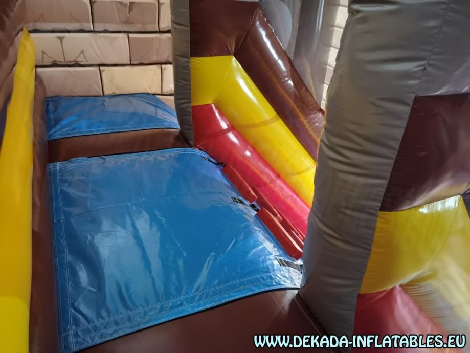 tobogan na napuhavanje - dvorac vitezova - 7m x 5m- napuhanac - slika 2