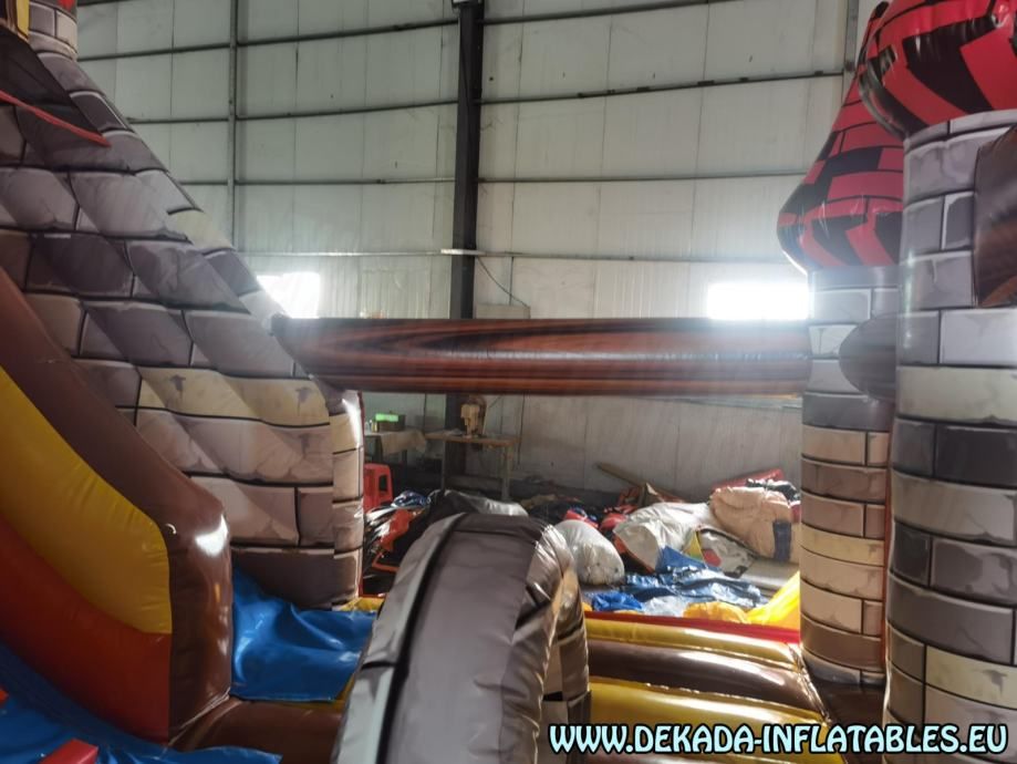 tobogan na napuhavanje - dvorac vitezova - 7m x 5m- napuhanac - slika 4