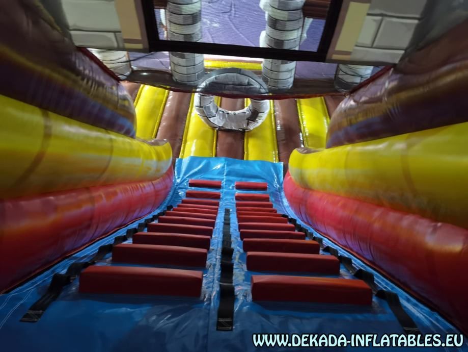 tobogan na napuhavanje - dvorac vitezova - 7m x 5m- napuhanac - slika 9
