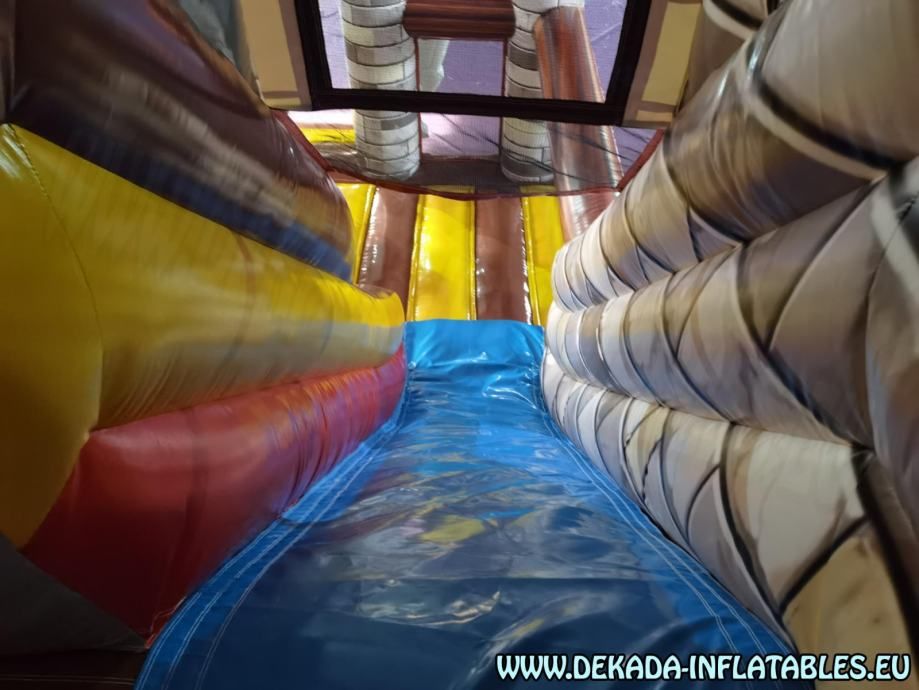 tobogan na napuhavanje - dvorac vitezova - 7m x 5m- napuhanac - slika 10