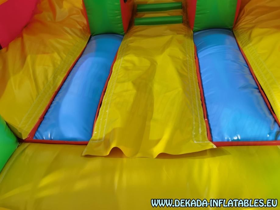 tobogan na napuhavanje - svijet životinja - 7m x 5m- napuhanac - slika 3