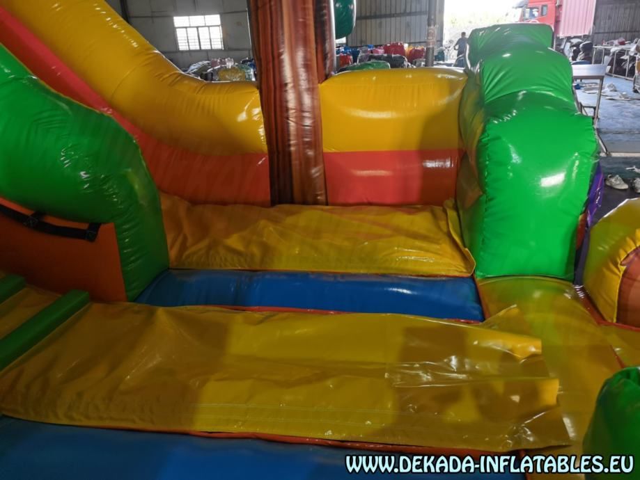 tobogan na napuhavanje - svijet životinja - 7m x 5m- napuhanac - slika 18
