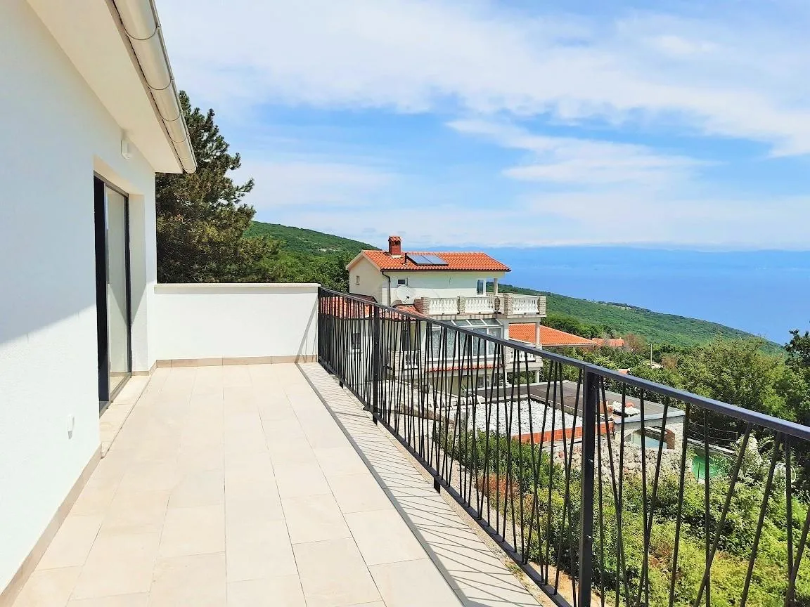 istra zagorje, kuća 100 m2 sa prekrasnim pogledom na kvarnerski zaljev - slika 5