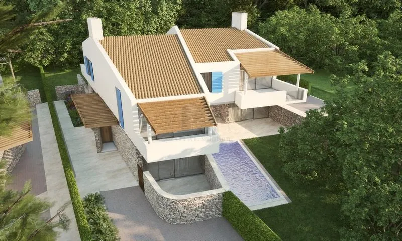 Istra, Labin, građevinsko zemljište 300000 m2 sa građevinskom dozvolom za 43 vile