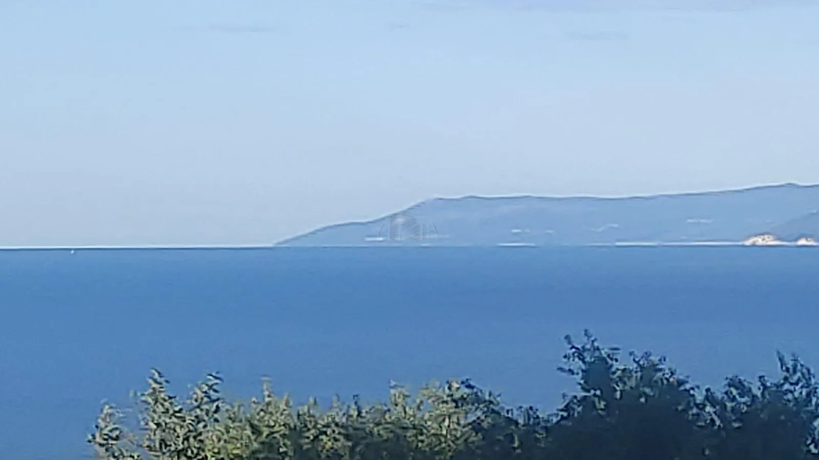 Rijeka, Kantrida, građ. zemljite 1340 m2, pogled na more