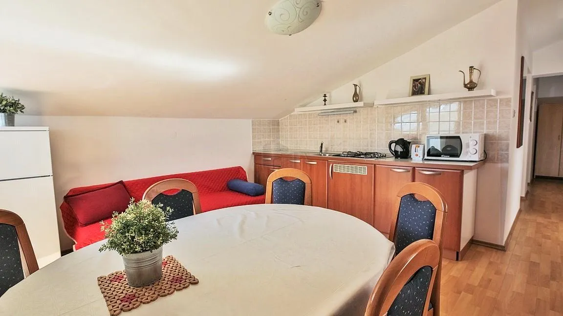 novi vinodolski, 40.37 m2 dvoiposobni apartman, 100 m od mora - slika 6