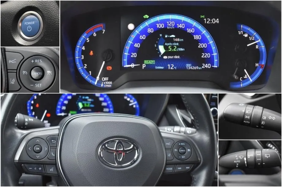 toyota corolla 1.8 hybrid 122 ks dab,lane assist,kamera,automatik-luna - slika 15