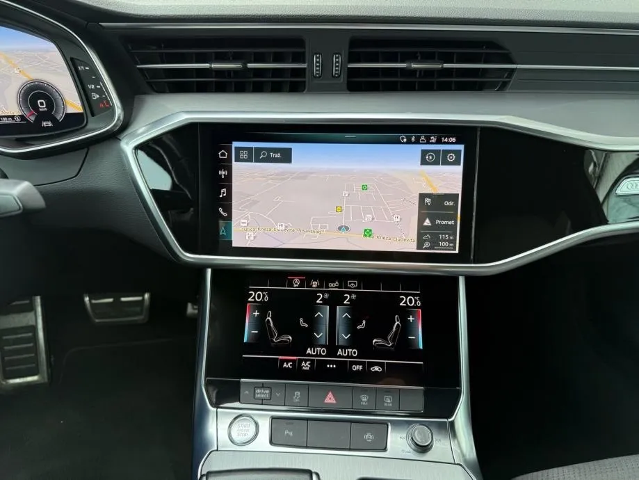 audi a6 40 tdi s-tronic s-line °virtual°alcantara°matrix°kamera°alu 20 - slika 9