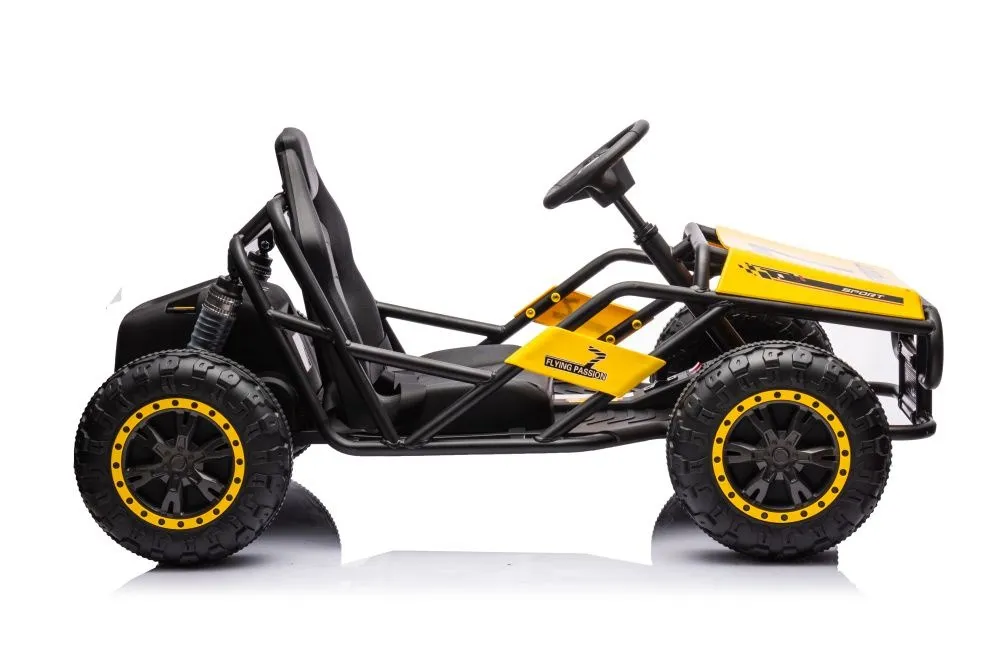 buggy na akumulator a8812 24v - žuti - slika 6