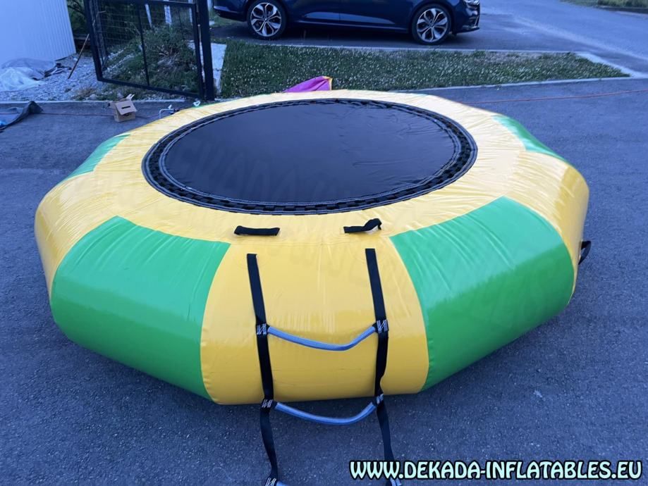 trampolin za vodu - promjer 3m- napuhanac - slika 4