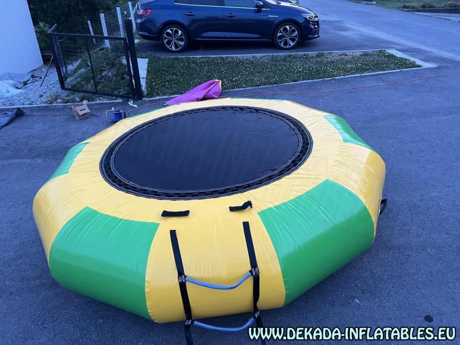trampolin za vodu - promjer 3m- napuhanac - slika 5