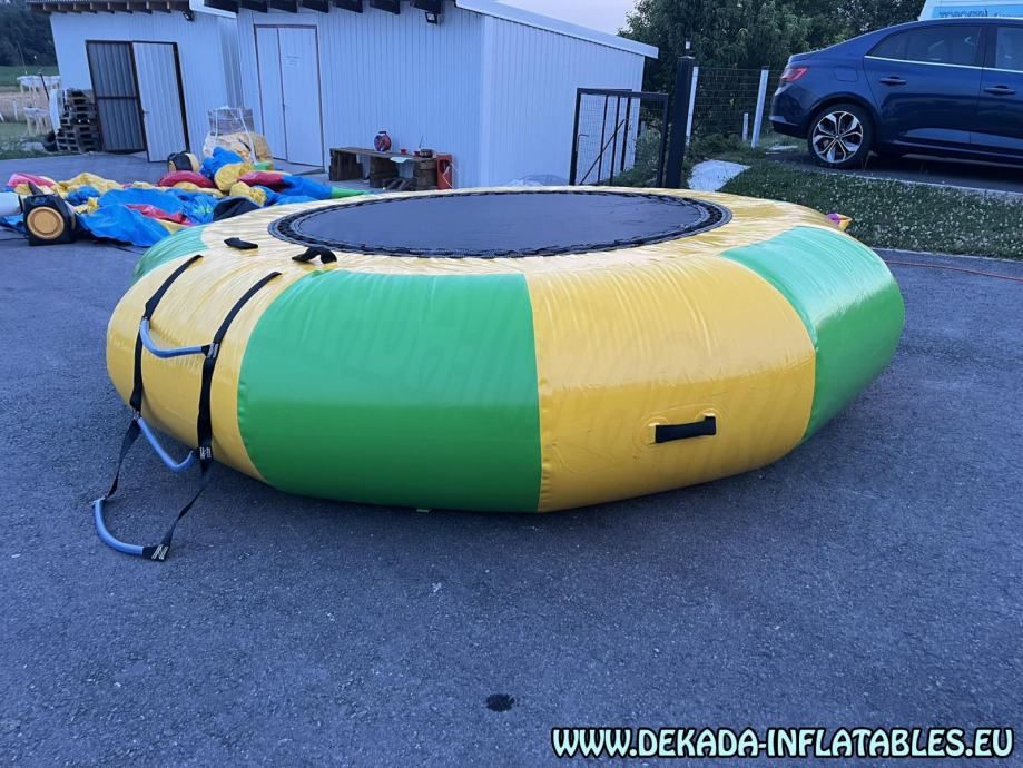 trampolin za vodu - promjer 3m- napuhanac - slika 6