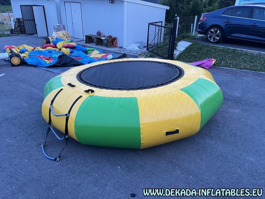 trampolin za vodu - promjer 3m- napuhanac - slika 7